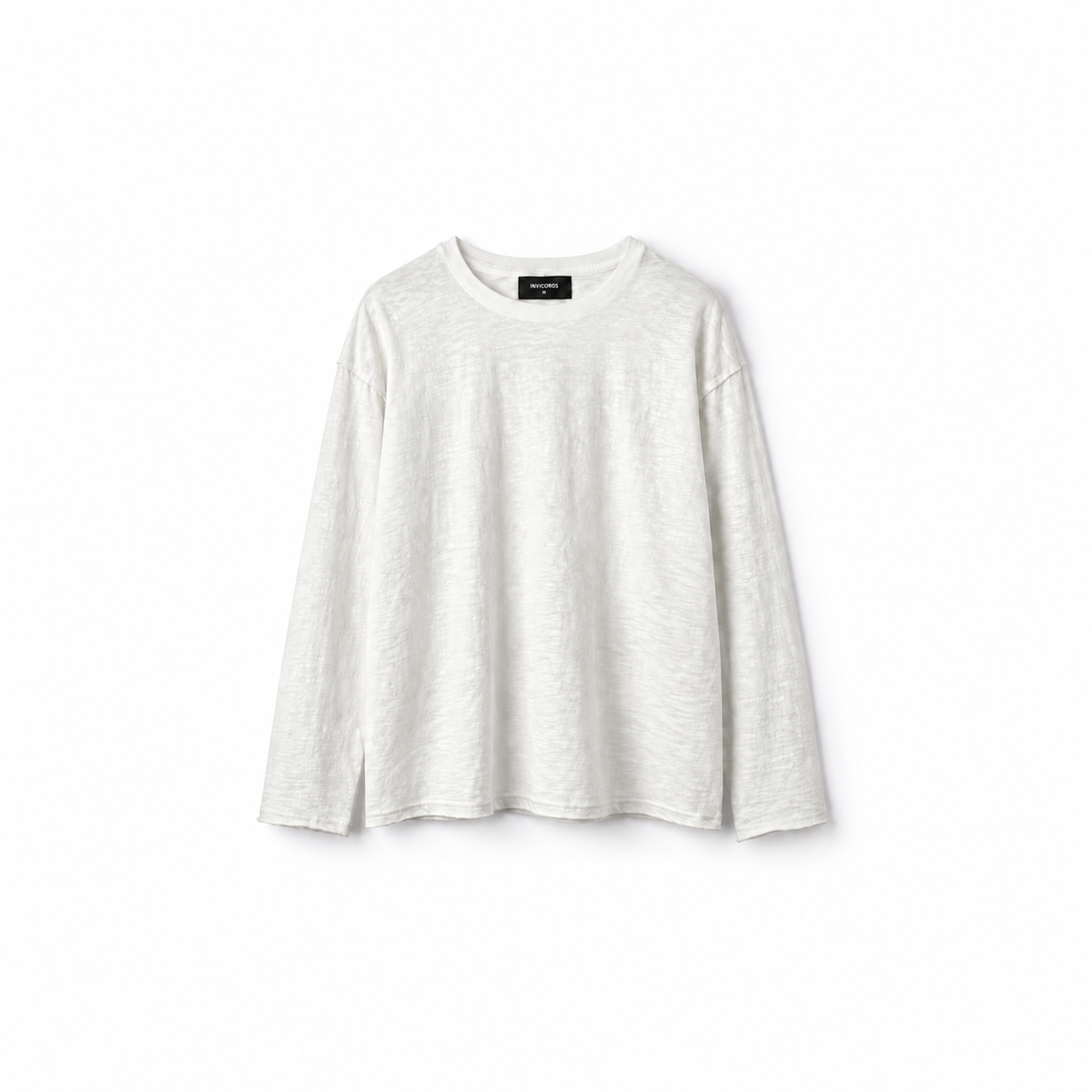 Slub Longsleeve 2-Pack – Chalk